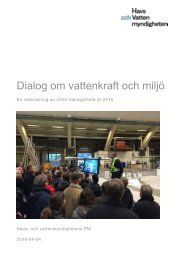 Dialog om vattenkraft och miljö