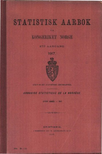 Norway Yearbook - 1917