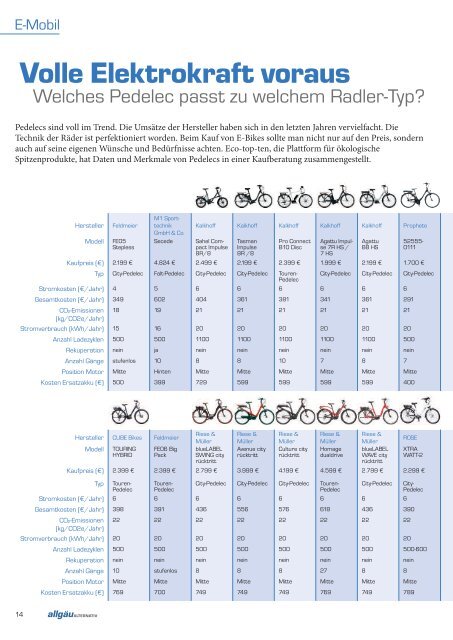 ALLGÄU ALTERNATIV Sommerausgabe 2015