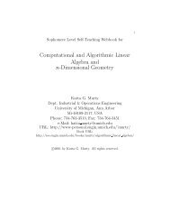 Industrial and Operations Engineering - University of Michigan