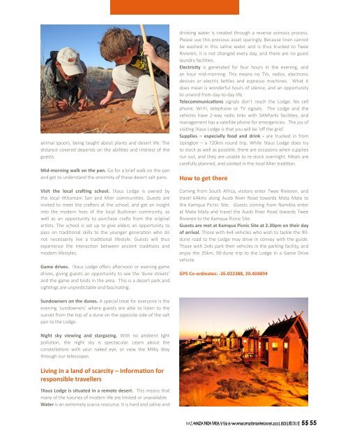 MZANZI TRAVEL - ISSUE 1