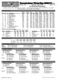 Custom PDF Report - In(n) Bowling Rosenheim