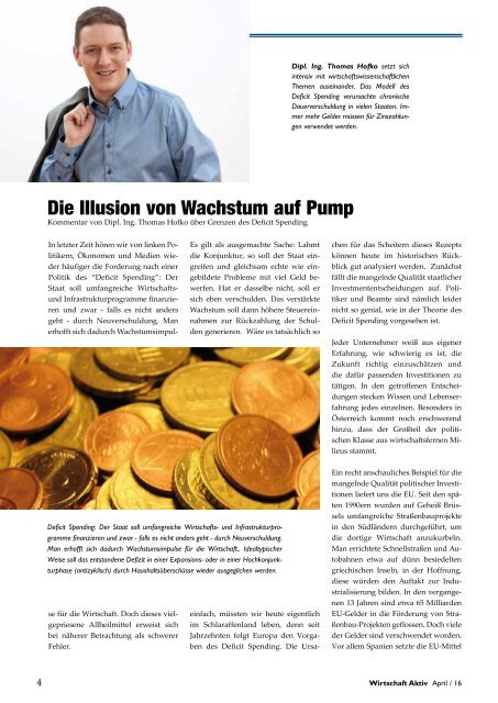 Wirtschaft aktiv - Bezirk Perg April 2016