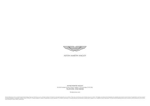 Aston Martin Hagley Timeless Event