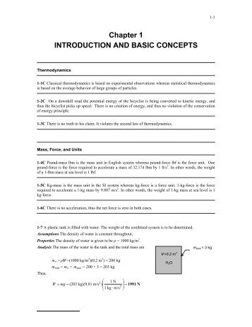 Thermodynamics An Engineering Approach 5th Ed. (Solution)