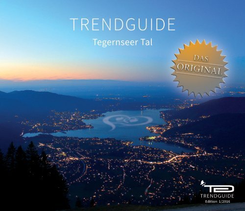 Trendguide Tegernseer Tal Vol. 13