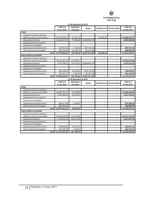 Relatório e Contas 2015 29-3-2016