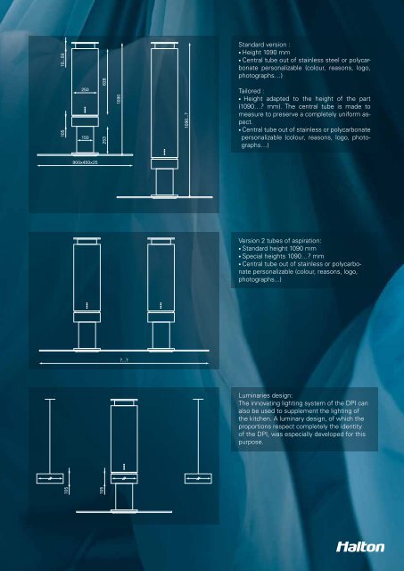 DPI The ultimate touch. - Halton Foodservice GmbH