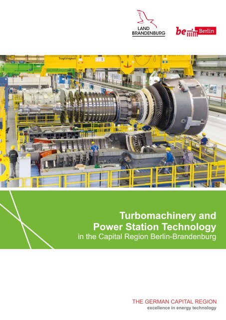 Turbomaschinery and Power Plant Technology in the Capital Region Berlin-Brandenburg
