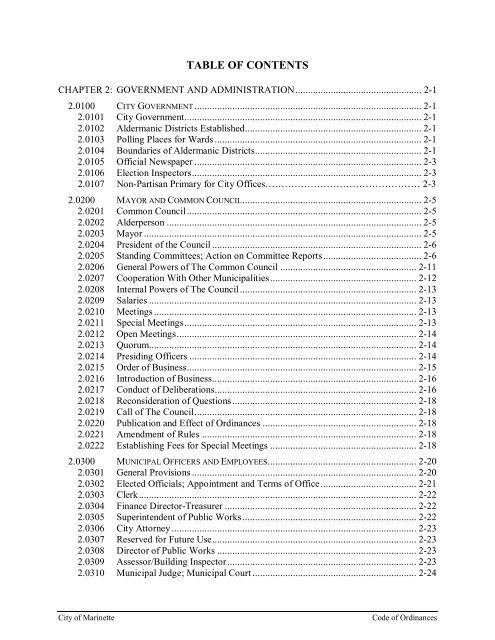 Chapter 2 Government and Administration  for Website