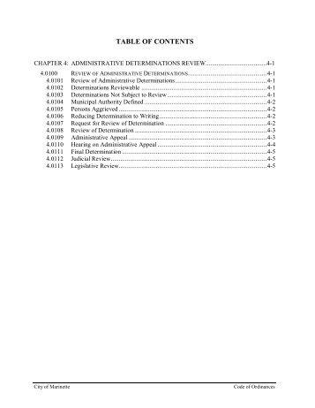 Chapter 4 Administrative Determinations Website ready