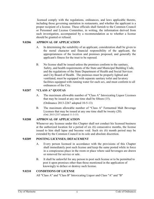 chapter 9 licenses and regulation elec.