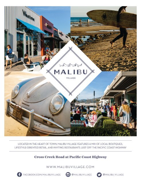 Malibu - The Guide - 2016 Malibu Chamber of Commerce Business Resource & Community Guide