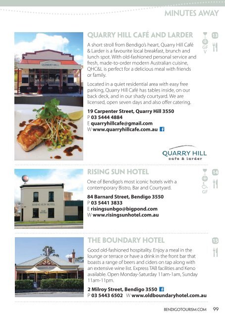 Bendigo Dining & Shopping Guide 2016