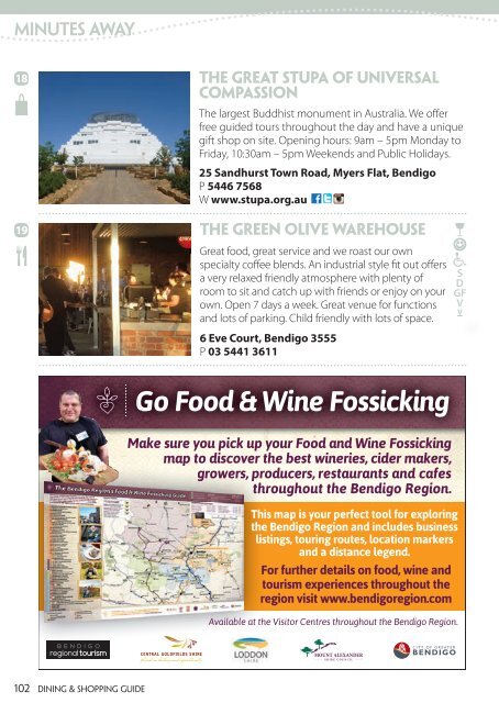 Bendigo Dining & Shopping Guide 2016