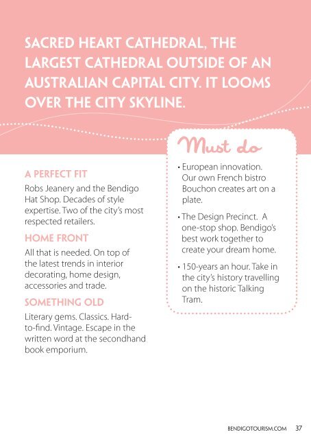 Bendigo Dining & Shopping Guide 2016