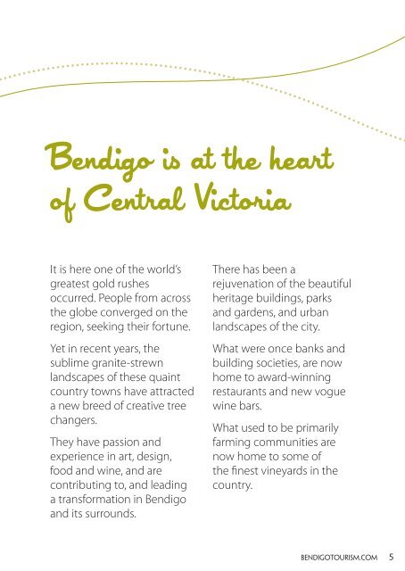 Bendigo Dining & Shopping Guide 2016