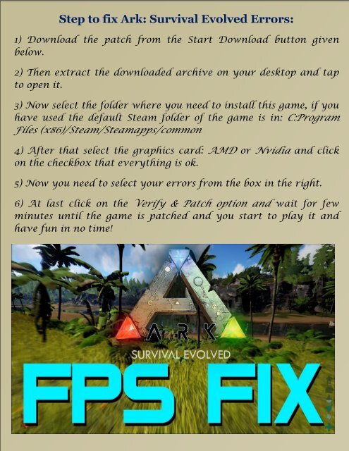 How to Fix ARK: Survival - Bugs, Crashes, Graphics and Performance Issue?