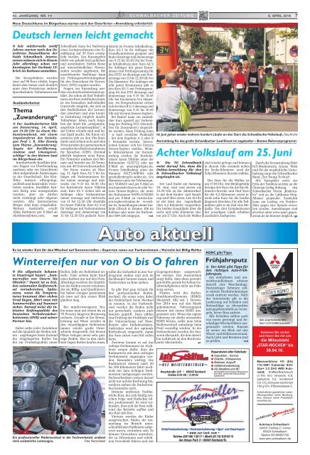 Schwalbacher Zeitung