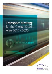 Transport Strategy for the Greater Dublin Area 2016 - 2035