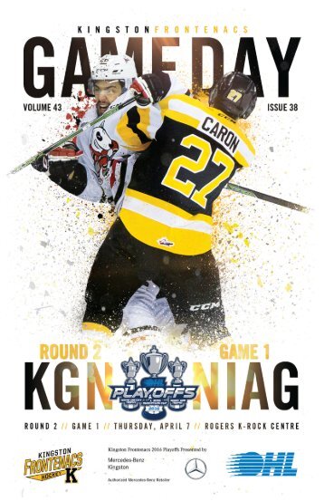 Kingston Frontenacs GameDay April 8, 2016