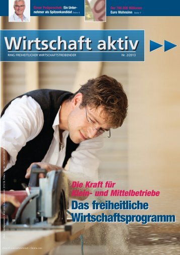 Wirtschaft aktiv - September 2013