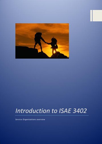 Introduction to ISAE 3402