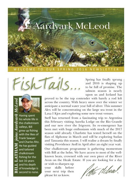 Fish Tails Spring 2016 Flip Book