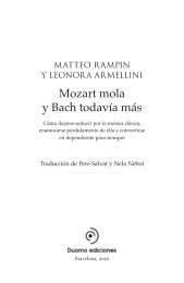 Mozart mola y Bach todavía más