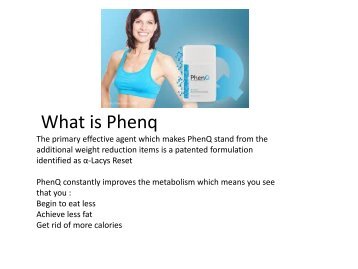 Phenq Diet Pills for Women and Men