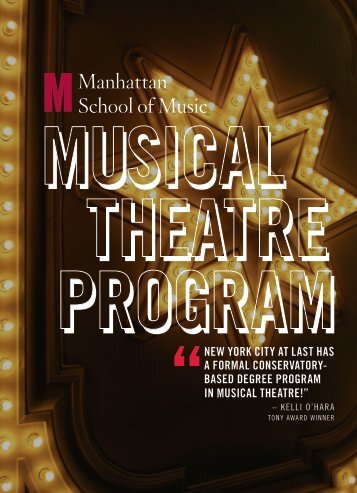 Manhattan School of Music Musical Theatre Program