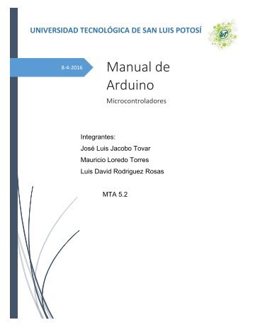 Manual Arduino