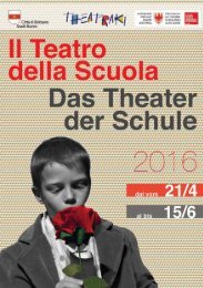 rassegna 2016 teatro della scuola