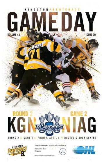 Kingston Frontenacs GameDay April 9, 2016