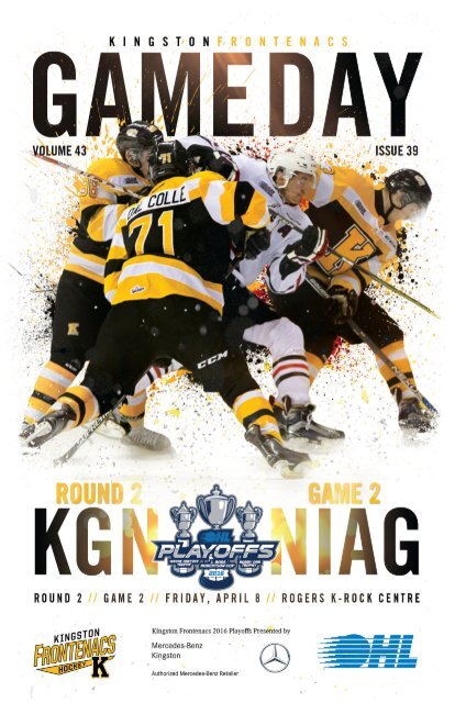 Kingston Frontenacs GameDay April 9, 2016