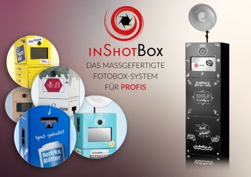 Fotobox & Photobooth kaufen für Firmen, Eventagenturen & Veranstaltungslocations
