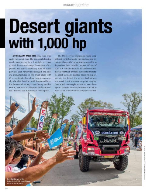 MANmagazin edition Truck 1/2016 International