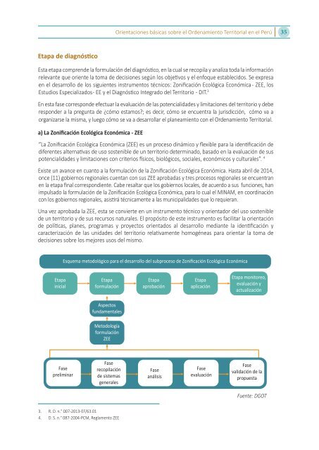 Orientaciones básicas sobre el Ordenamiento Territorial en el Perú