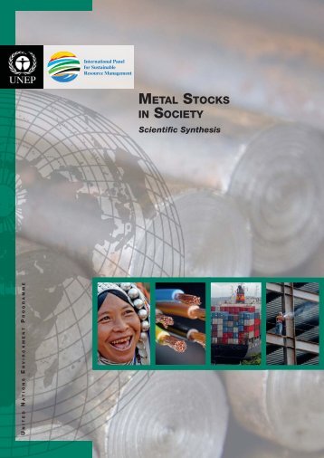 Metal Stocks in Society – Scientific Synthesis - Unep Dtie