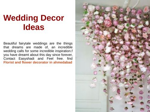 Wedding Decor Ideas
