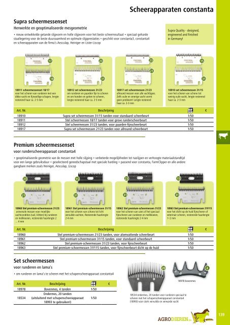 Agrodieren.be landbouwbenodigdheden catalogus 2016