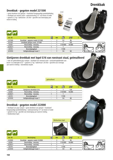 Agrodieren.be landbouwbenodigdheden catalogus 2016