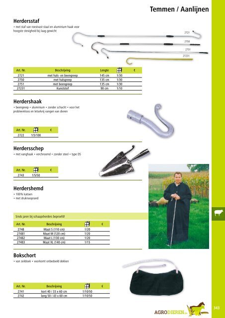 Agrodieren.be landbouwbenodigdheden catalogus 2016