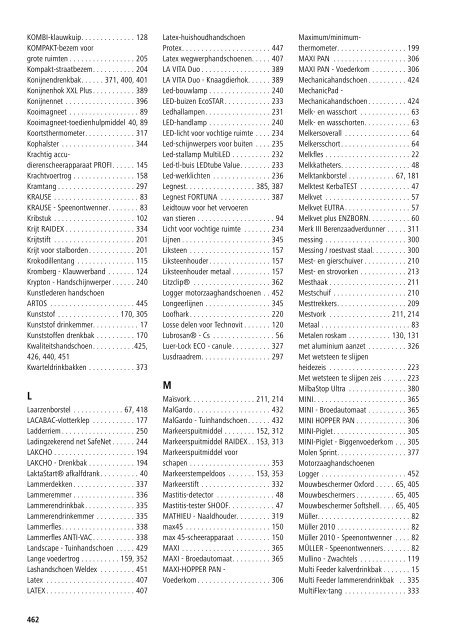 Agrodieren.be landbouwbenodigdheden catalogus 2016