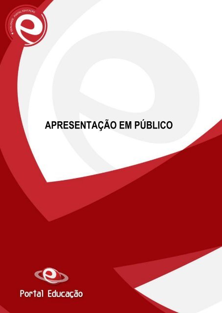 APRESENTAÇÃO EM PÚBLICO