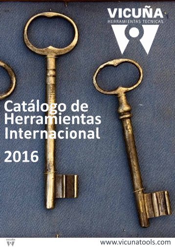 Catálogo de Herramientas 2016