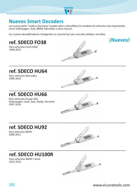 Catálogo de Herramientas 2016