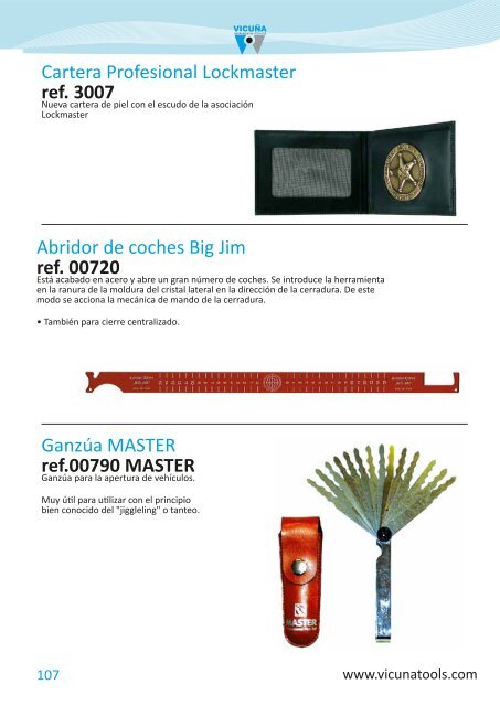 Catálogo de Herramientas 2016