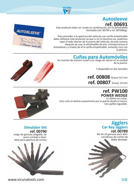 Catálogo de Herramientas 2016