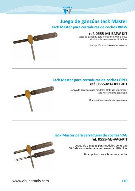 Catálogo de Herramientas 2016